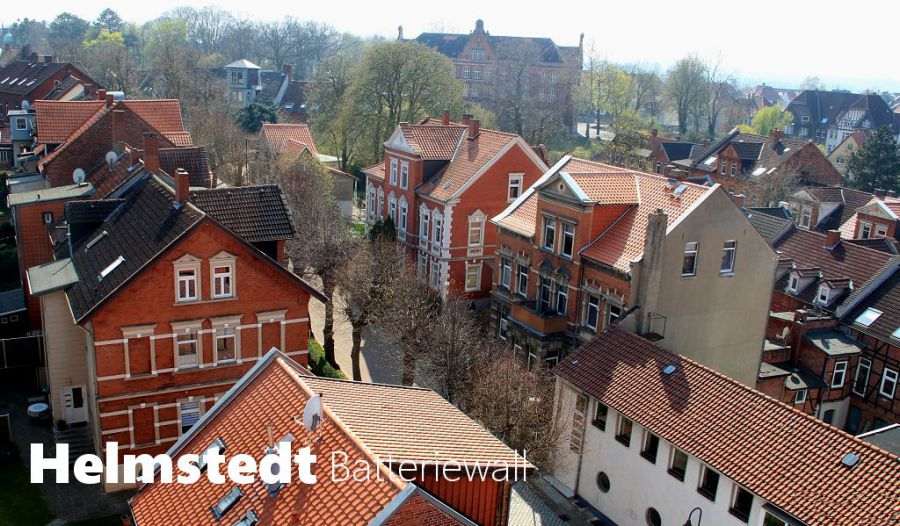 Blick über Helmstedt aus dem Fenster vom Hausmannsturm